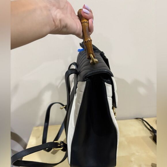 Gucci Queen Margaret Leather backpack main image 8